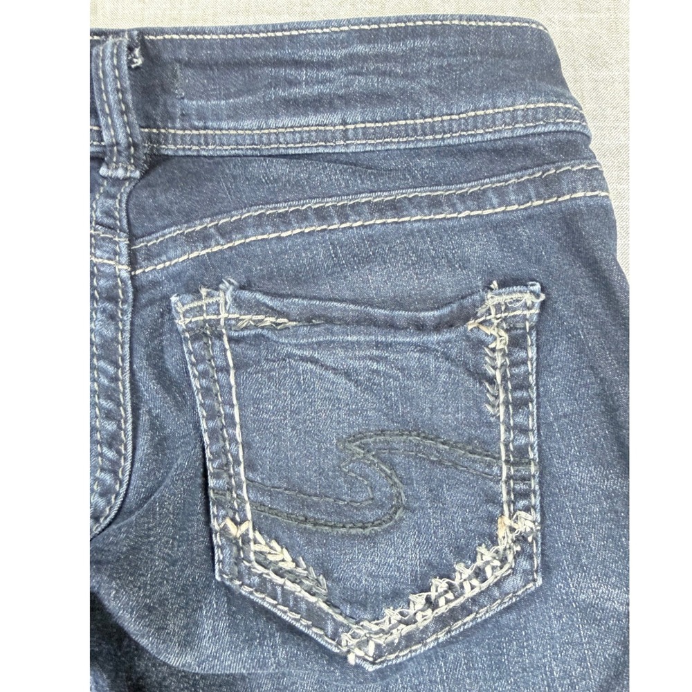 Silver Jeans Co Suki Slim Boot Dark Wash Denim W26 L33 L93616SSX405 - Picture 9 of 9